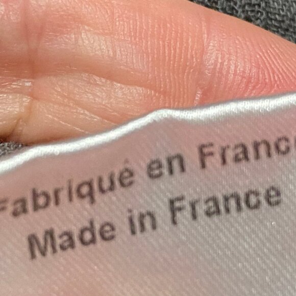 10) AFC France Basic Old Money Goth Lagenlook Grunge Sheer Gauze Cotton Top M/L - Picture 6 of 6